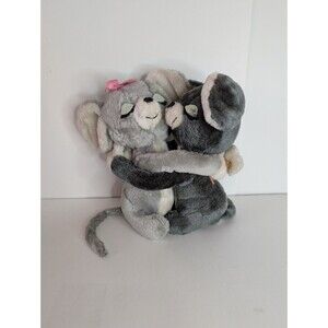 Dakin 1976 Eeny & Meeny Mouse Hugging Plush Stuffed Animals Vintage 11" Play